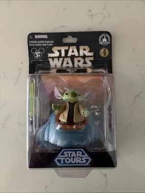 Star Wars Stitch as Yoda Figure - Green, Tan, Blue
